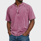 Pedro - T-shirt Vintage com Botões