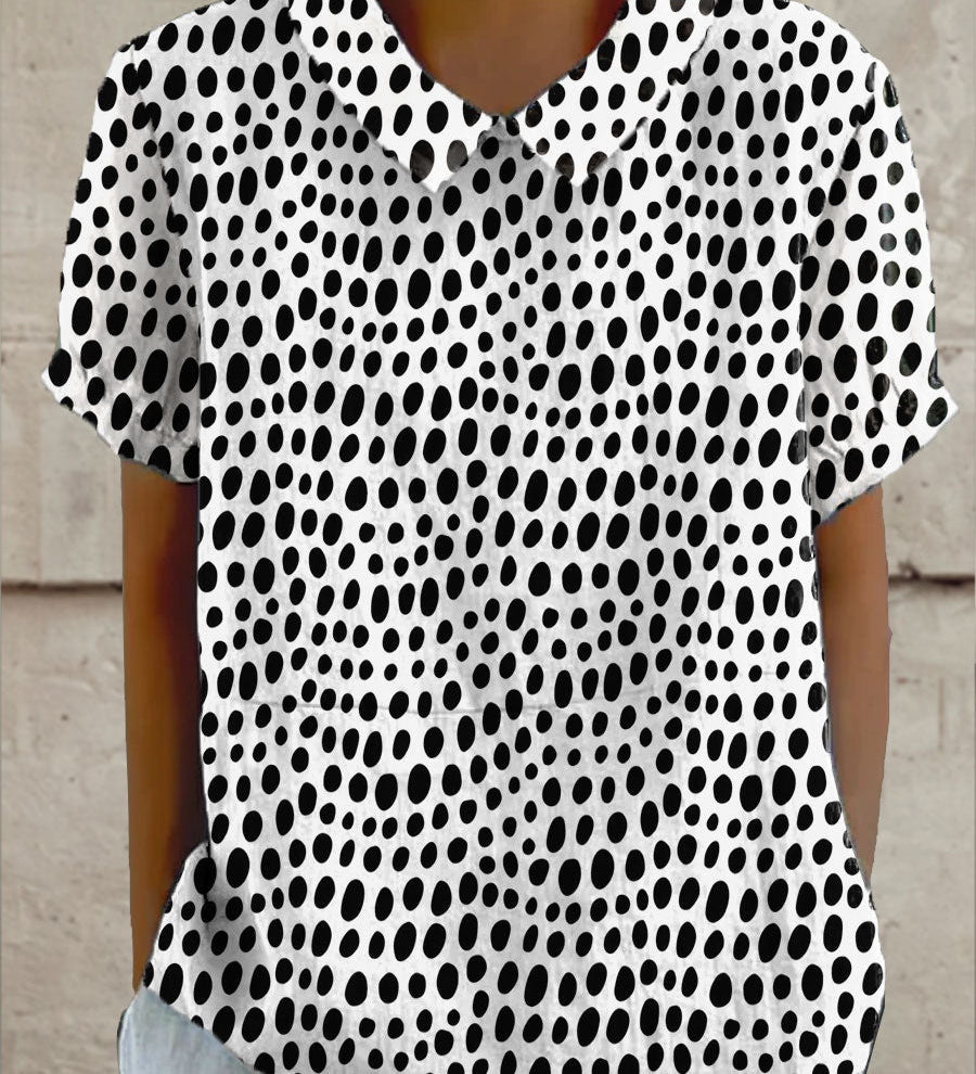 Liliana - Camisa com Estampa de Poás