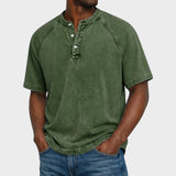 Pedro - T-shirt Vintage com Botões