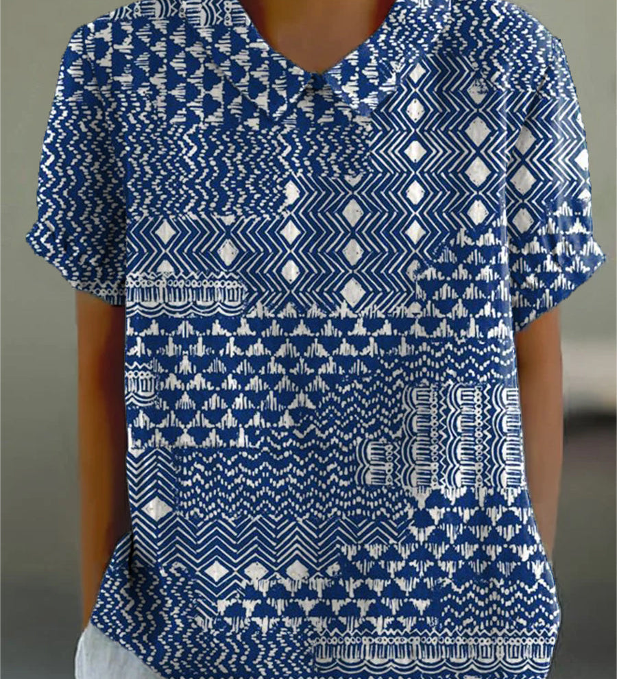 Ana - Camisa com Estampa Tribal